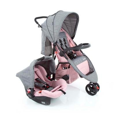 travel system jetty duo preto mescla cosco