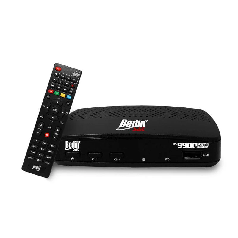 Imagem 2 de 3 do produto Conversor Digital Satélite Bedin Sat, Hd, Regional - Bs9900s