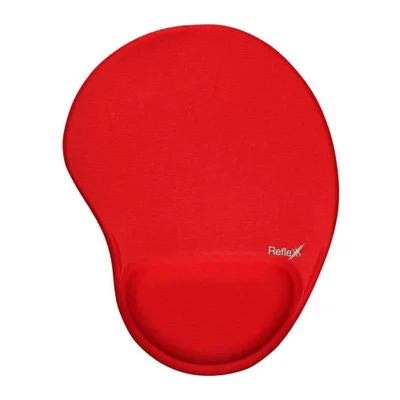 Mouse Pad Reflex Com Apoio de Pulso Ergonômico Vermelho