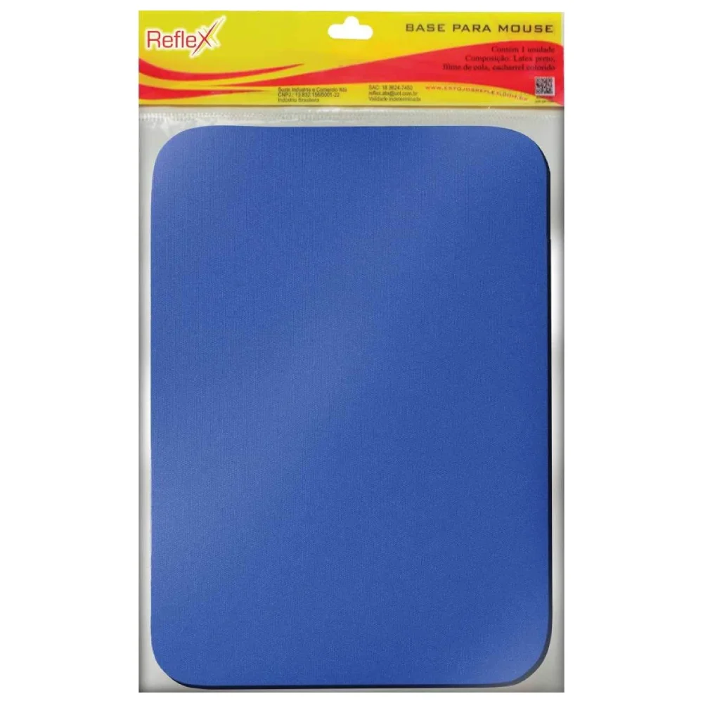 Mousepad Azul Antiderrapante em Tecido - Reflex Mousepad Azul Antiderrapante em Tecido - Reflex