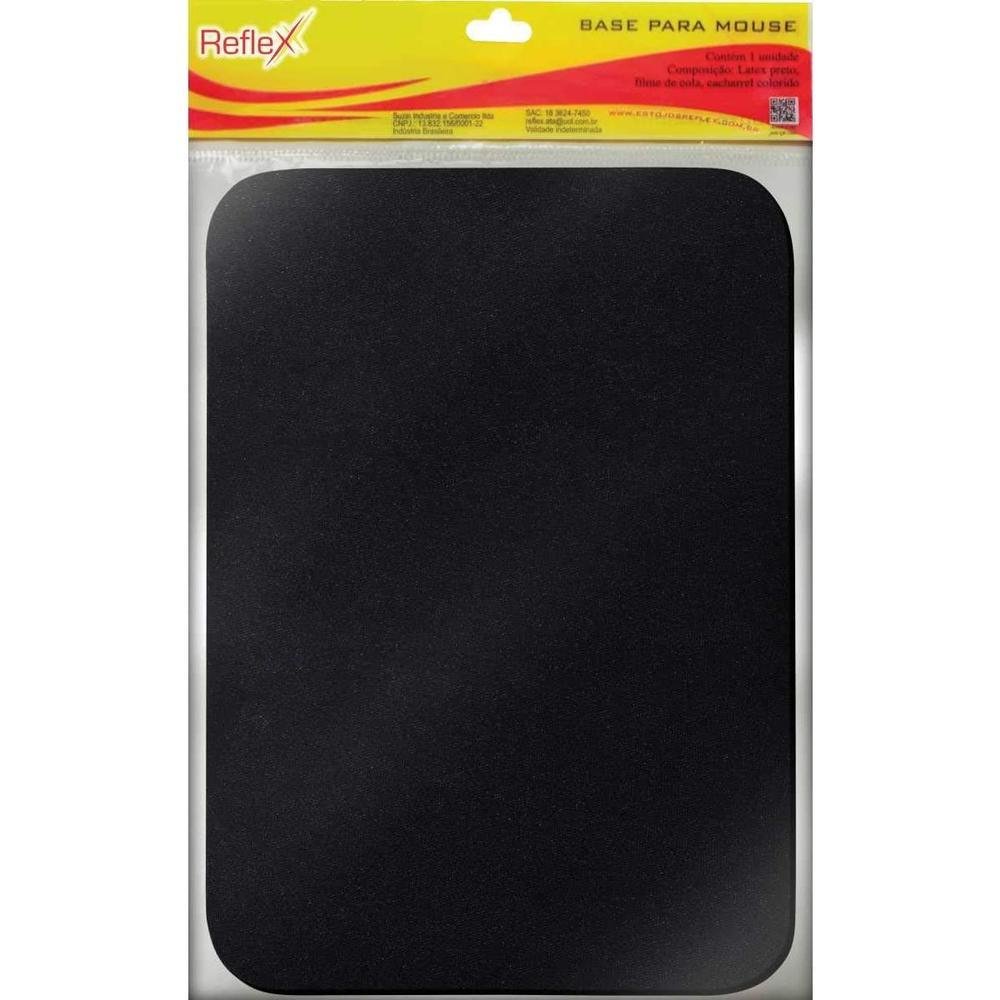 Imagem 2 de 2 do produto Mousepad Reflex, Antiderrapante, Em Tecido, Preto