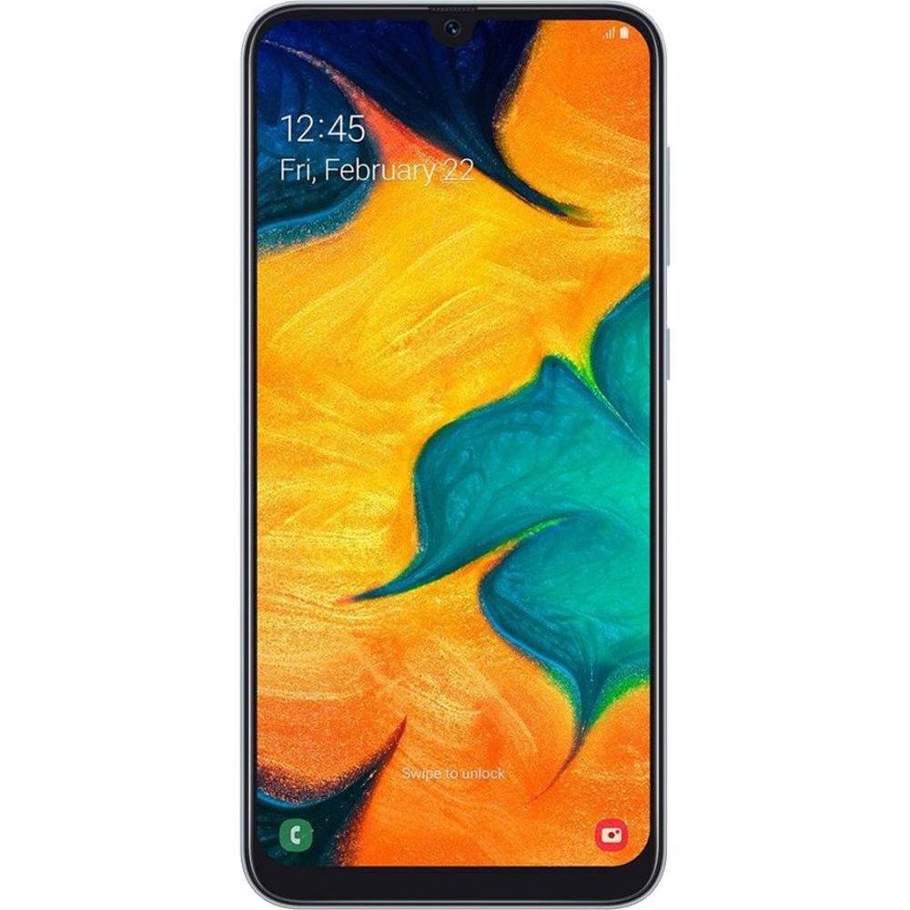 Usado - Samsung Galaxy A30, 64GB, Branco - Muito Bom