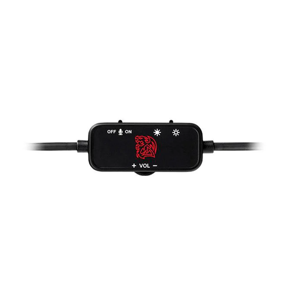 Imagem 2 de 5 do produto Headset Gamer Thermaltake TT, Esports, Pulse G100, RGB, UBS, P2 - Ht-pls-anecbk-28