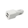 Carregador Automotivo Veicular Oex Cg101 Usb Branco