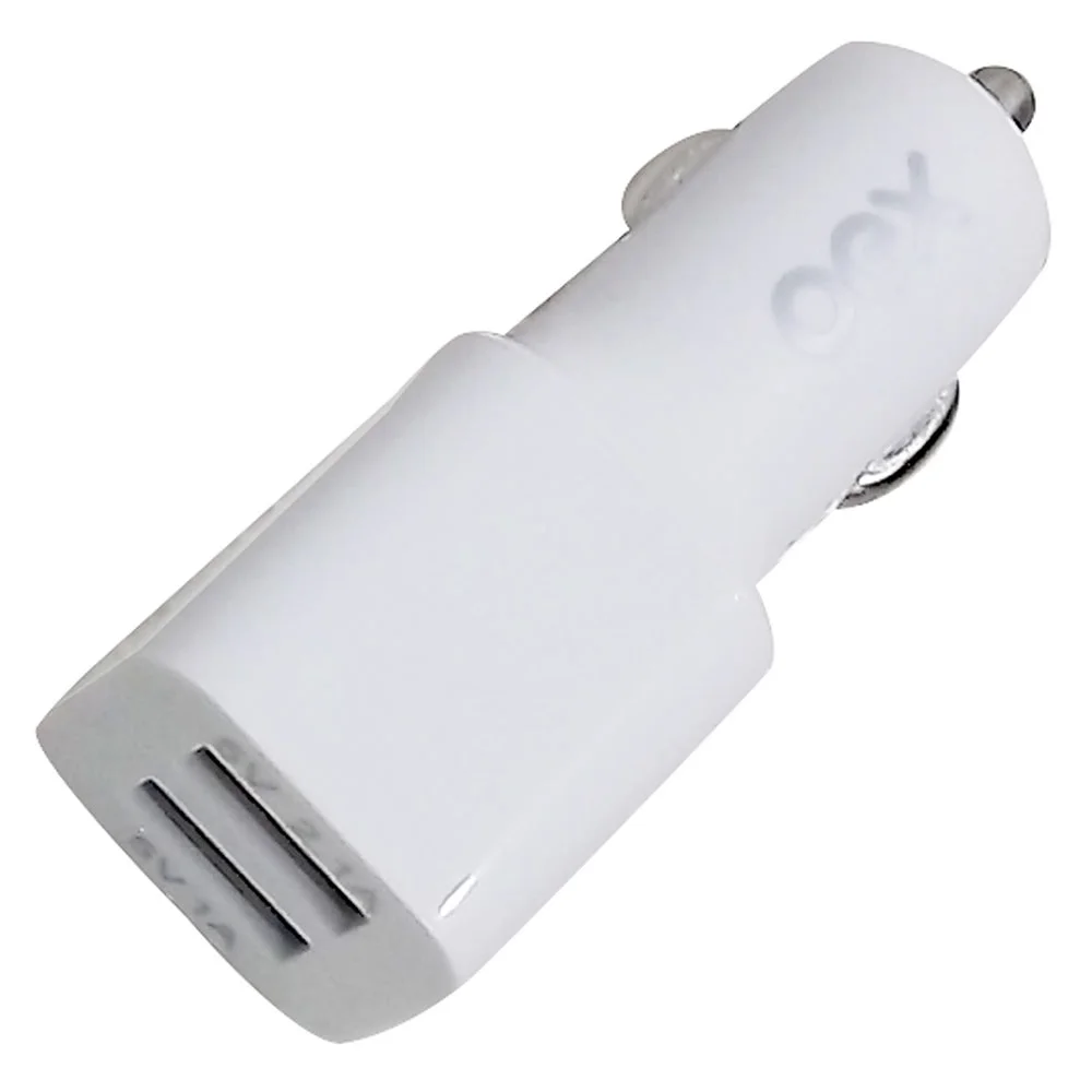 Carregador Automotivo Veicular Oex Cg101 Usb Branco