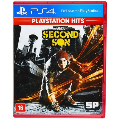 Jogo Ps4 Sony, Infamous Second Son, Playstation Hits
