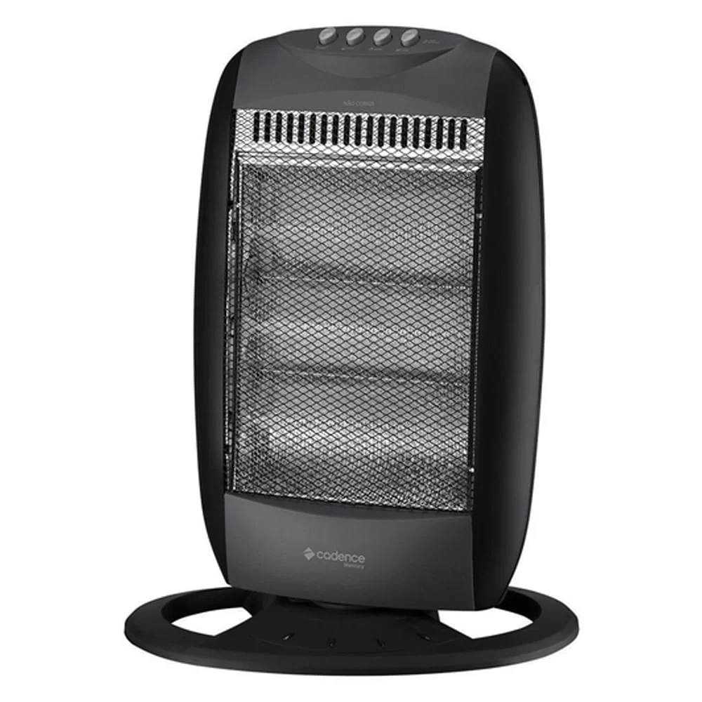 Aquecedor Cadence Halógeno Mercury Preto 220v