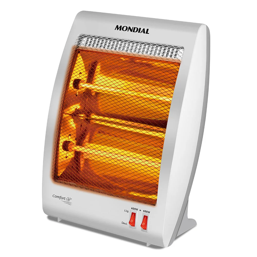 Imagem 4 de 5 do produto Aquecedor Mondial A-09 Halógeno Comfort Air, Branco - 220V