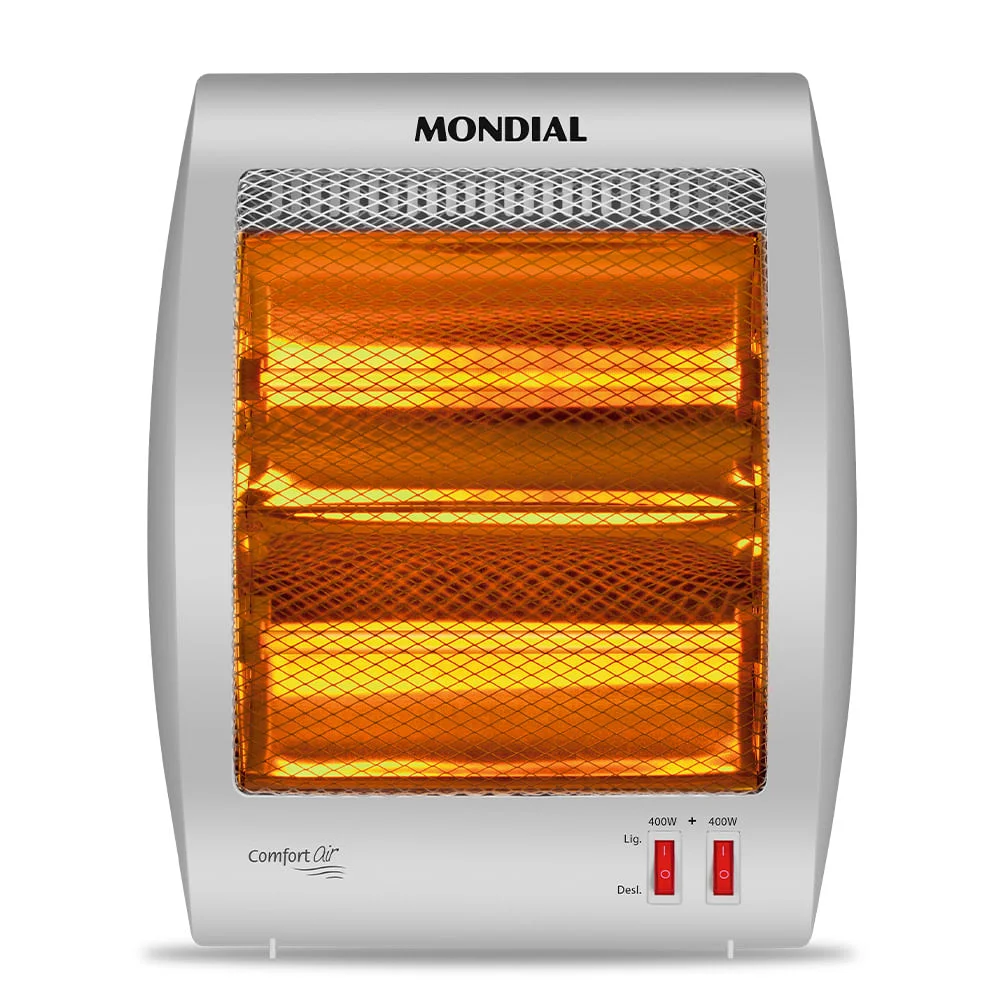 Imagem 5 de 5 do produto Aquecedor Mondial A-09 Halógeno Comfort Air, Branco - 220V
