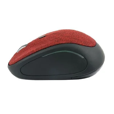 Mouse Sem Fio Oex Tiny, Ms601 - Vermelho/preto