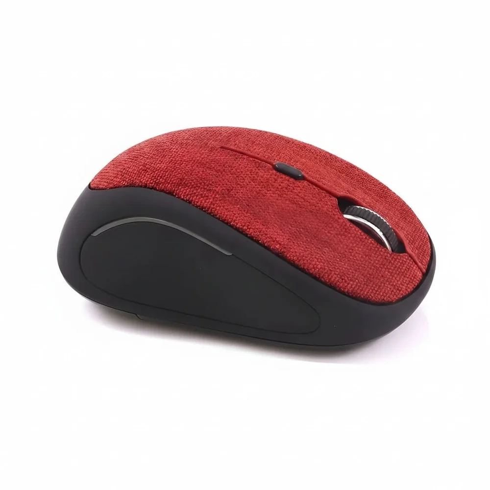 Imagem 5 de 5 do produto Mouse Sem Fio Oex Tiny, Ms601 - Vermelho/preto