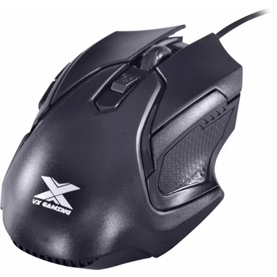 Mouse Óptico Vinik Vx Gaming Wasp, Ergonômico, 2400 DPI, Ajustável E 06 Botões, Preto