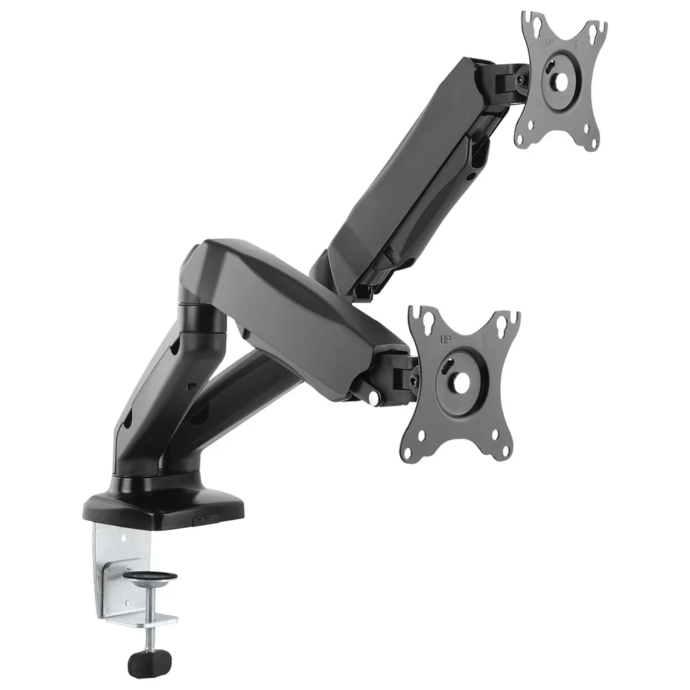 Imagem 3 de 5 do produto Suporte A Gas Para 2 Monitores 13 A 27 Vesa 100x100 Sm-341b