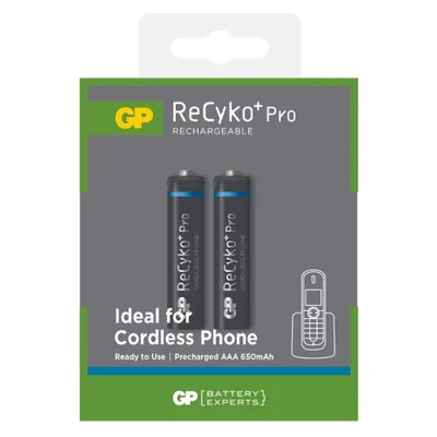 Duas Pilhas Recarregáveis 650mah Aaa