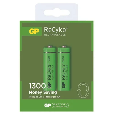 Pilha Recarregável AA OEX, 2 Unidades, 1300mAh - GPRHC132C141