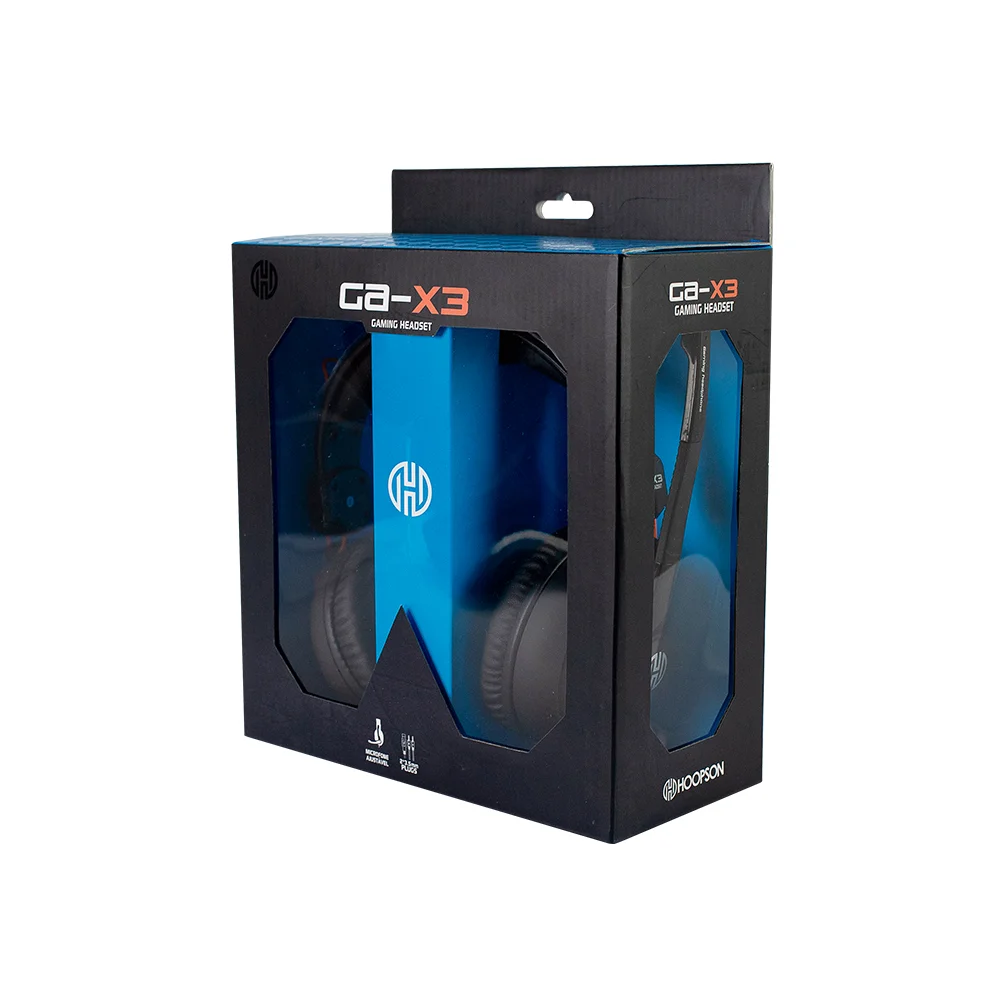 Fone De Ouvido Headset Gamer Hoopson Ga-x3 Plug P2 Fone De Ouvido Headset Gamer Hoopson Ga-x3 Plug P2