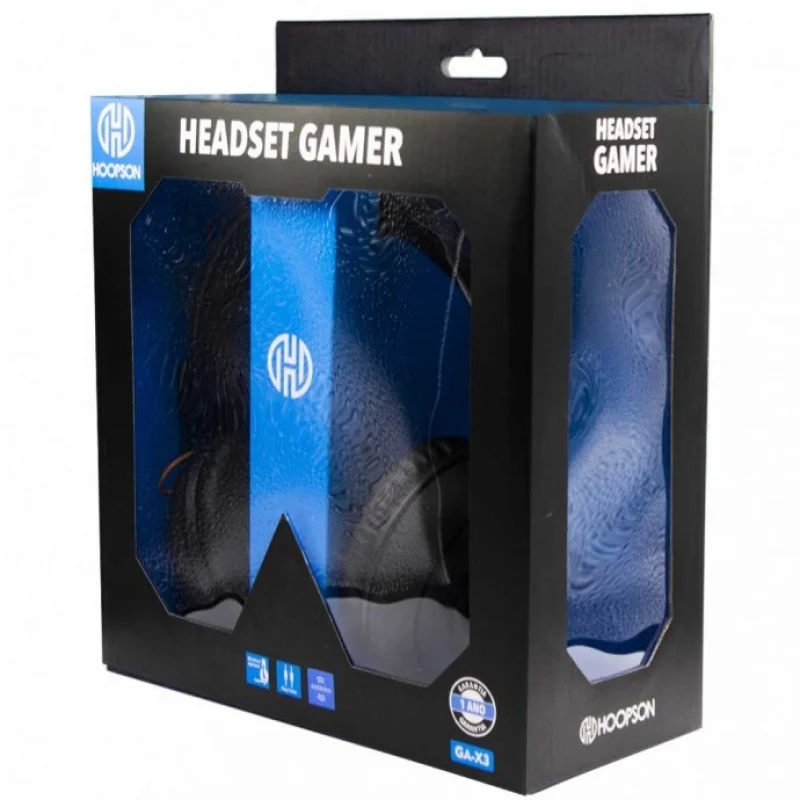 Fone De Ouvido Headset Gamer Hoopson Ga-x3 Plug P2 Fone De Ouvido Headset Gamer Hoopson Ga-x3 Plug P2