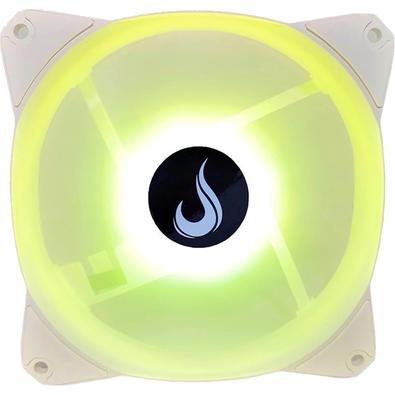 Cooler Fan Risemode Frost Branco 120mm Rgb - Rm-mb-02-5v