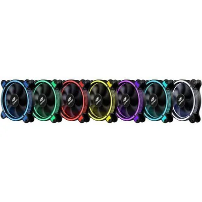 Cooler FAN C3Tech, RGB LED - F7-l500RGB