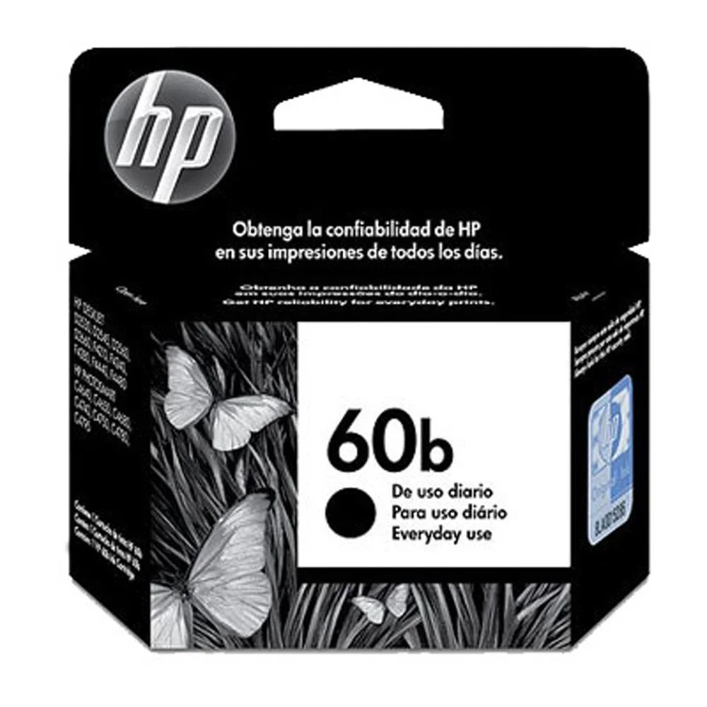 Cartucho Hp 60b Everyday Jato De Tinta, Preto, 4ml - Cc636wb Cartucho Hp 60b Everyday Jato De Tinta, Preto, 4ml - Cc636wb