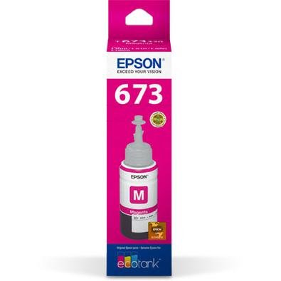 REFIL DE TINTA EPSON MAGENTA 70ML - T673320-AL Refil de Tinta Epson T673320 Magenta Com foco na alta qualidade de suas impressões e na riqueza dos det