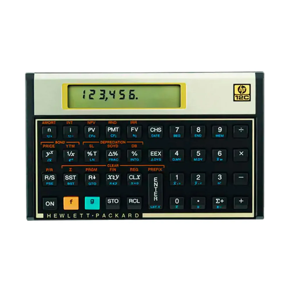 Imagem 2 de 5 do produto Calculadora Financeira Coletek HP 12C,  10 Dígitos, Com 120 Funções, Preto - F2230a