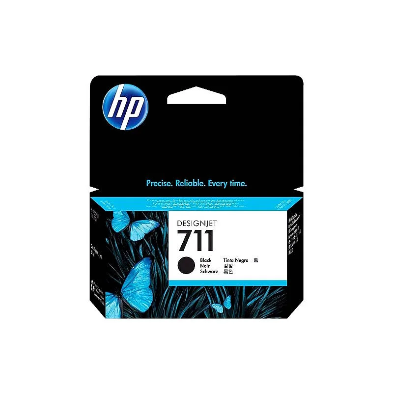 Cartucho De Tinta, Plotter, Hp Suprimentos, Cz129ab, Hp 711, Preto, 38 Ml