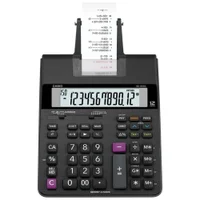 Calculadora Casio Com Bobina Bivolt Preta KaBuM