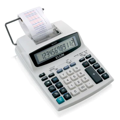 Calculadora Elgin Ma-5121 Com Bobina, 12 Dígitos, Impressão Bicolor - 42ma51210000