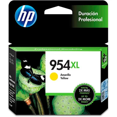 Cartucho De Tinta Hp 954xl Amarelo (l0s68ab)