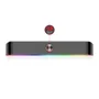 Soundbar Gamer Redragon Adiemus, Design Minimalista, USB, Iluminação RGB Touch Led 6w - GS560