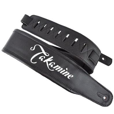 Correia Takamine Couro Luxo Tbs65 Preta