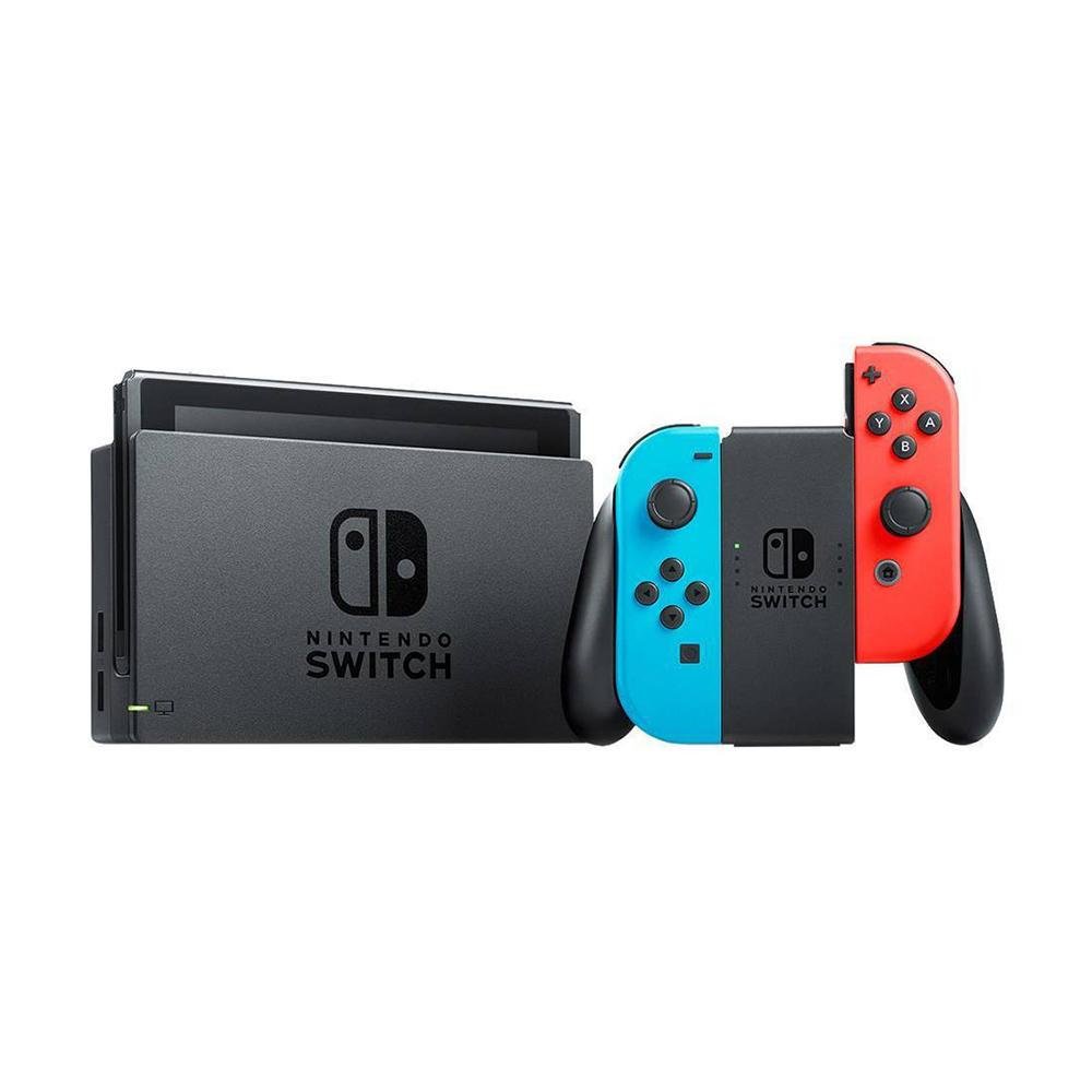 Console Nintendo Switch Azul Neon E Vermelho Neon KaBuM!
