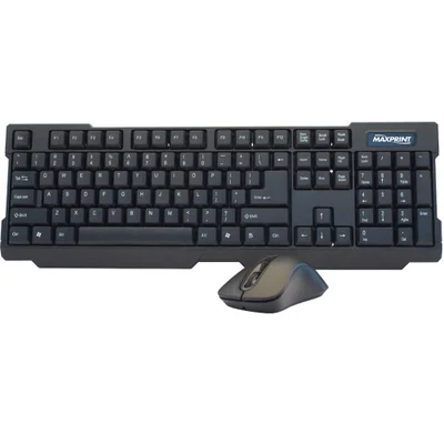 Kit Mouse Teclado Wireless Maxprint - 6011301