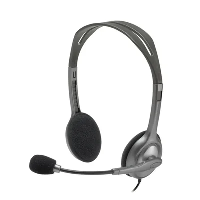 Headset Logitech H111, P3, Com Microfone