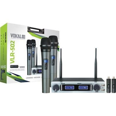 Utilizando-se de tecnologia sustentável, com a sua bateria de Lithium recarregável, o novo Vokal VLR-502 é um microfone sofisticado e inovador. Com o
