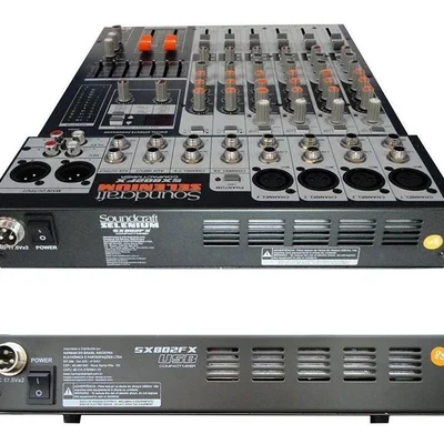 Mixer Analogico Soundcraft Sx802Fs Usb 8 Kabum