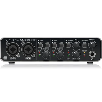 Interface-De-udio-Behringer-U-