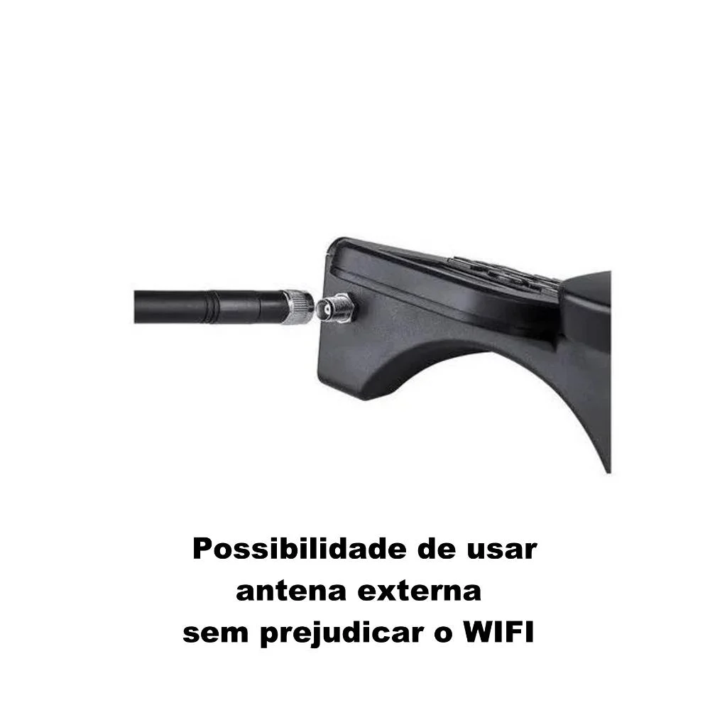 Imagem 2 de 5 do produto Telefone Celular Fixo Intelbras Cfw 9041, 4G, Com Wi-fi, Bivolt, Preto - 4119041