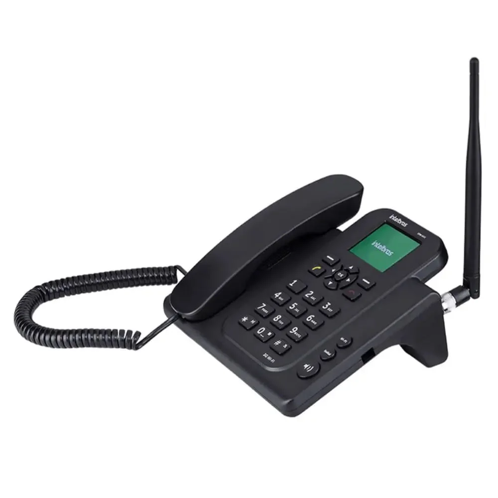 Imagem 2 de 5 do produto Telefone Celular Fixo Intelbras 3g Wi-fi Preto Cfw 8031