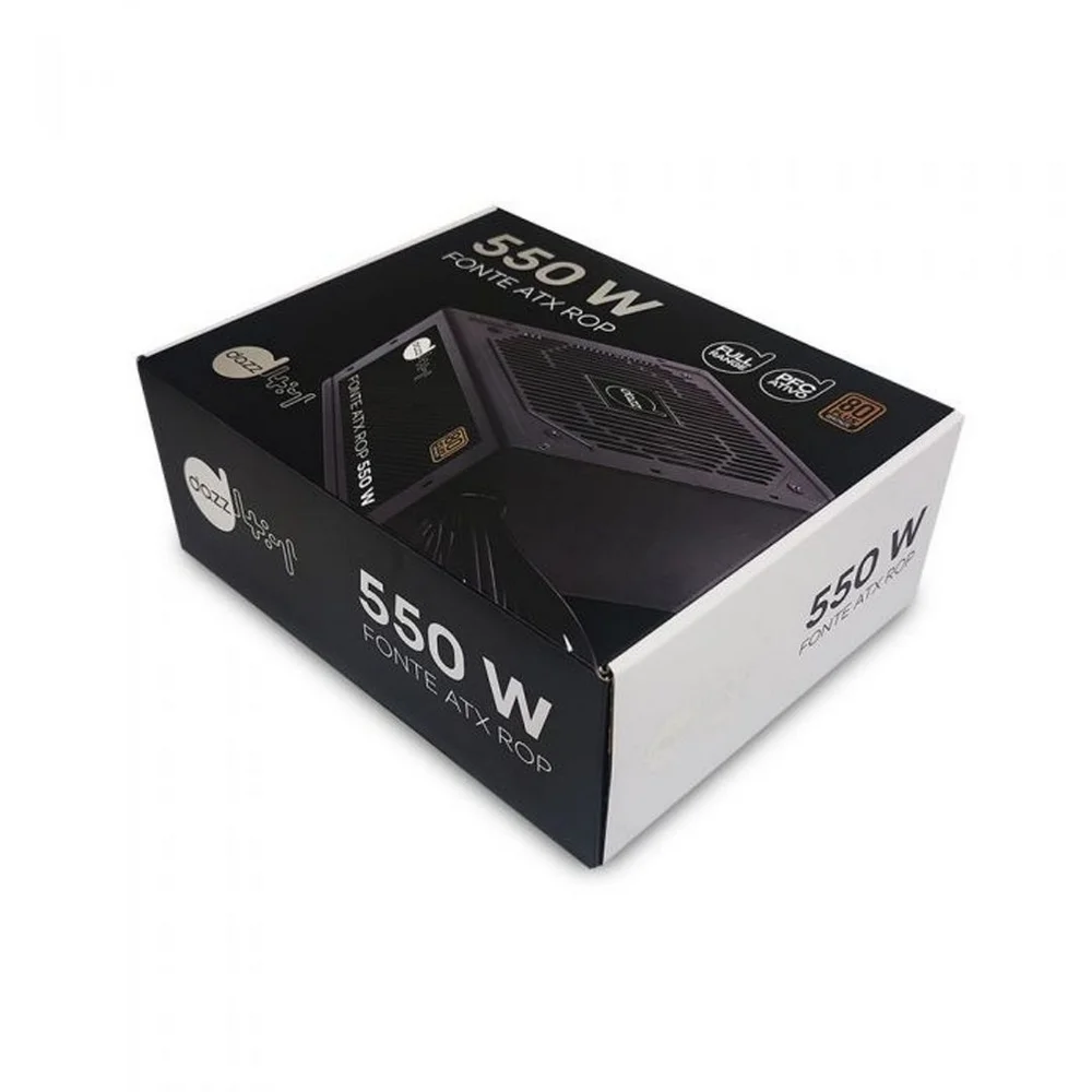 Imagem 5 de 5 do produto Fonte Dazz Rop ATX, 550W, 80 Plus Bronze, PFC Ativo