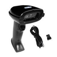 Leitor de Código de Barras e QR Code Feasso, Sem Fio, Bluetooth, À Laser, Até 100M De Distância - F-COD35