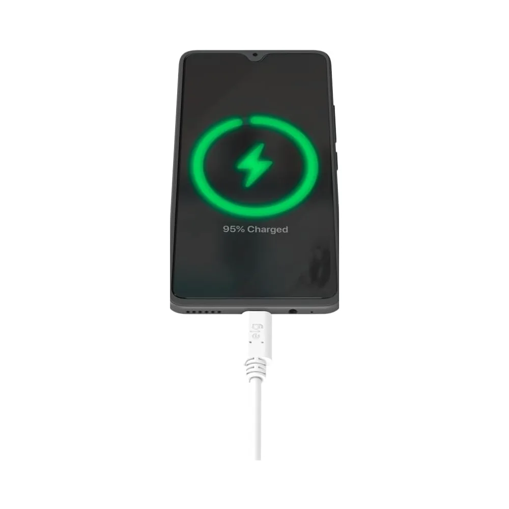 Imagem 2 de 4 do produto Cabo Usb Tipo-c Reversível Para Usb De 1,25 Metro Para Recarga E Sincronização - Tcusbe Branco
