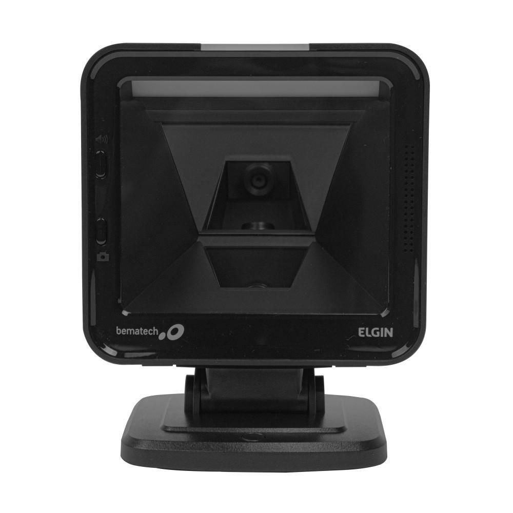 Leitor de Código de Barras Fixo Elgin El8600, USB, 1D, 2D, QR Code, Preto - 46bl86usc00