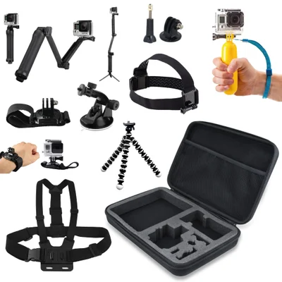 Kit Aventura Mymax Acessórios Gopro Com 9 Peças