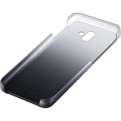 Capa Protetora Samsung Galaxy J6 Plus Degradê Original Preta | KaBuM!