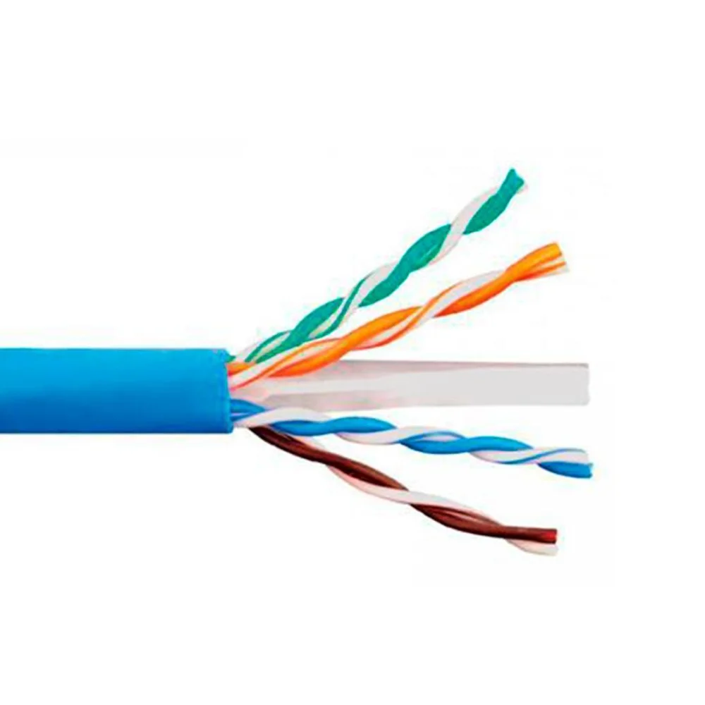 Imagem 3 de 5 do produto Cabo de Rede Furukawa Sohoplus CAT.6, Azul U/UTP 24AWGX4P 305 Metros, 23400174