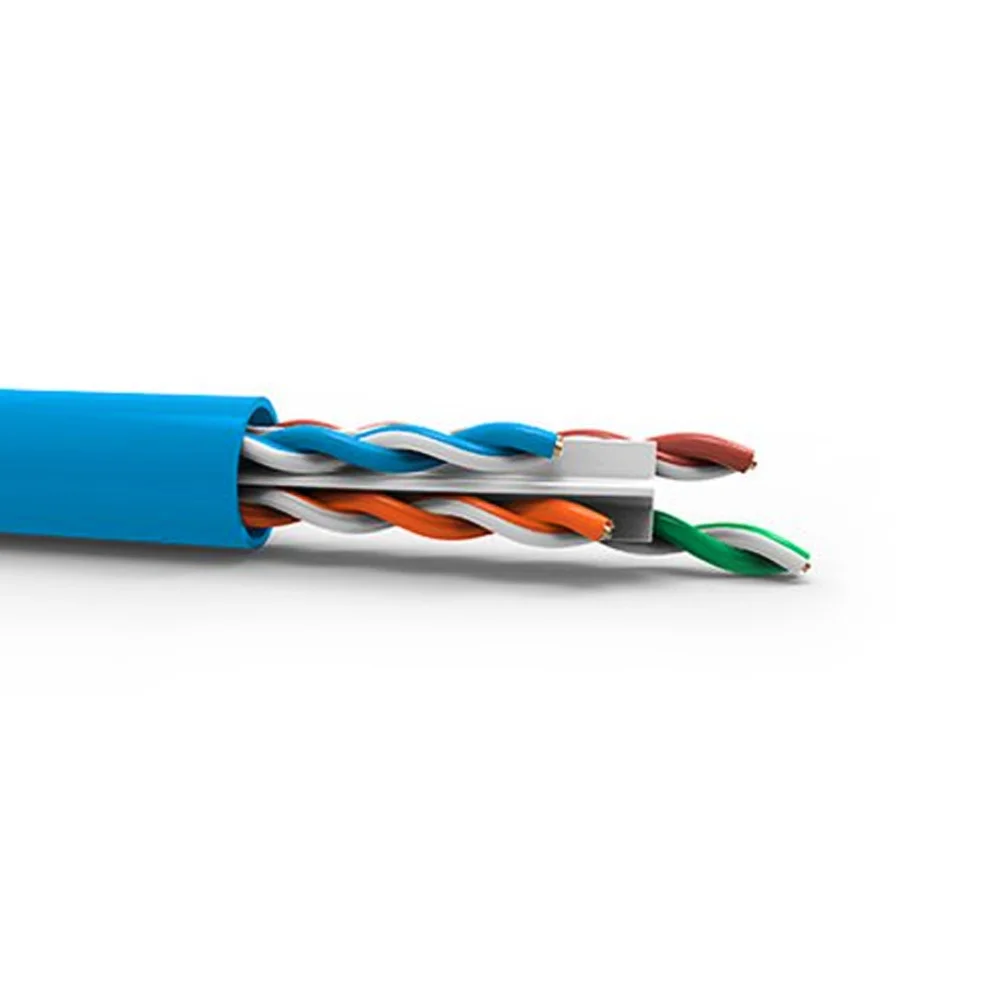 Imagem 4 de 5 do produto Cabo de Rede Furukawa Sohoplus CAT.6, Azul U/UTP 24AWGX4P 305 Metros, 23400174