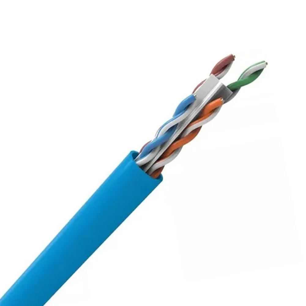 Imagem 5 de 5 do produto Cabo de Rede Furukawa Sohoplus CAT.6, Azul U/UTP 24AWGX4P 305 Metros, 23400174
