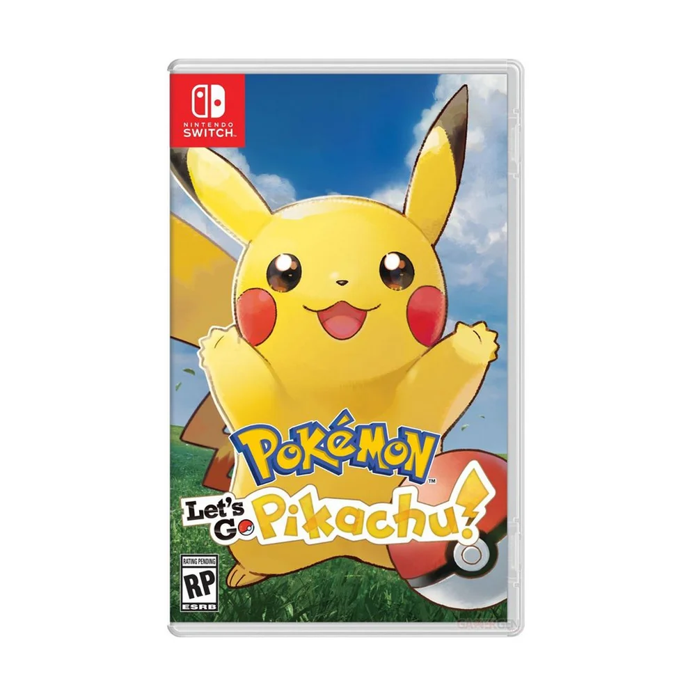 Jogo Pokemon Lets Go Pikachu Nintendo Switch